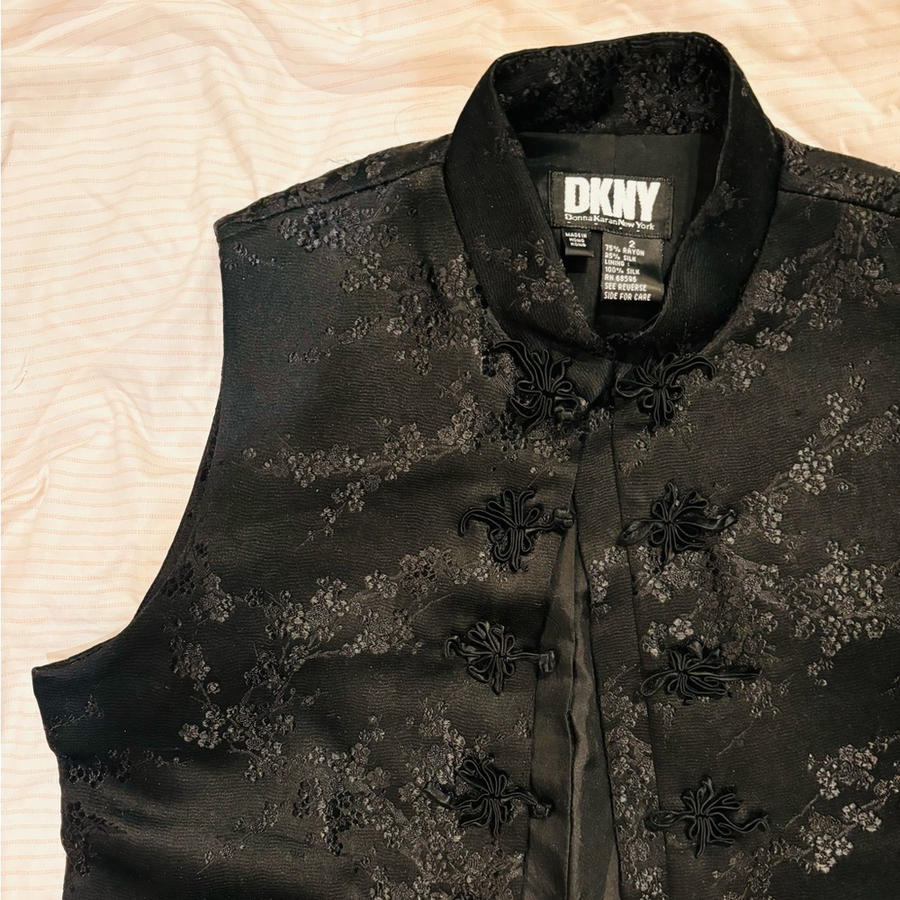 Vintage DKNY silk top